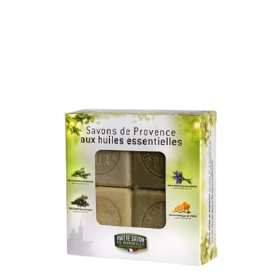 PROVENCE SOAP BOX 4X125G - WITH ESSENTIAL OILS