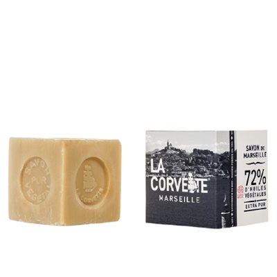 AUTHENTIC MARSEILLE SOAP CUBE 300G BOX - EXTRA PURE